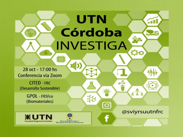  6º jornada de vinculación del Proyecto UTN CÓRDOBA INVESTIGA 