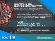 Programa de Articulación y Fortalecimiento Federal de las Capacidades en Ciencia y Tecnología COVID-19