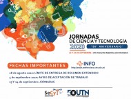 Jornadas de Ciencia y Tecnología 2020 "50° Aniversario"