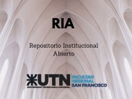 Repositorio Institucional Abierto de UTN